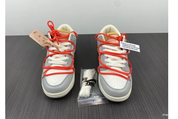 6 Lot O-W DM1602-110 Dunk Low Nike 0809